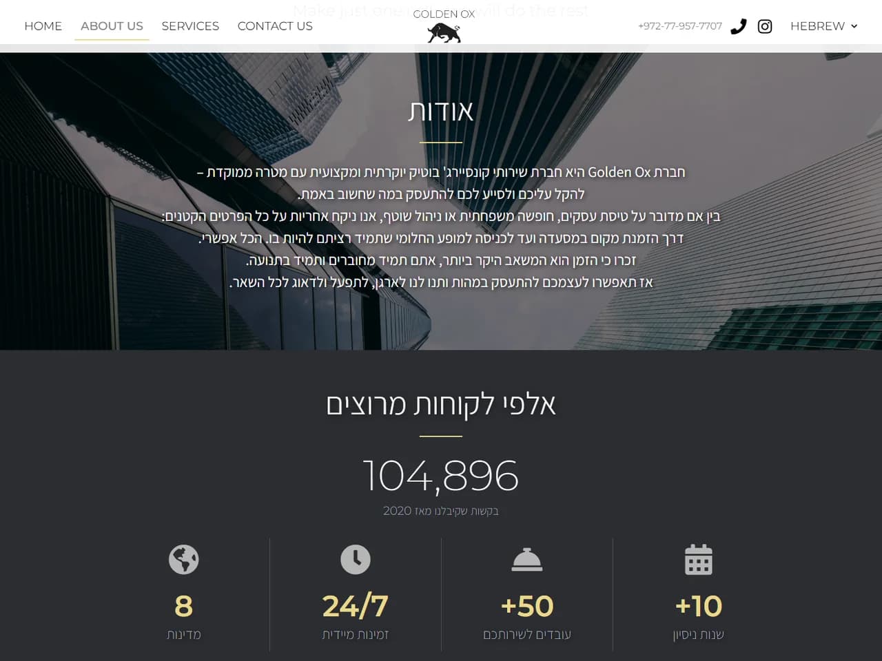 Golden Ox: אודות ונתונים