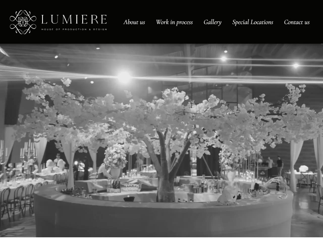 Lumiere: אולם אירוע בעיצוב הסטודיו