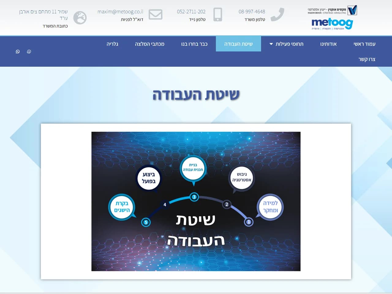 מקסים אוקנין: שיטת העבודה