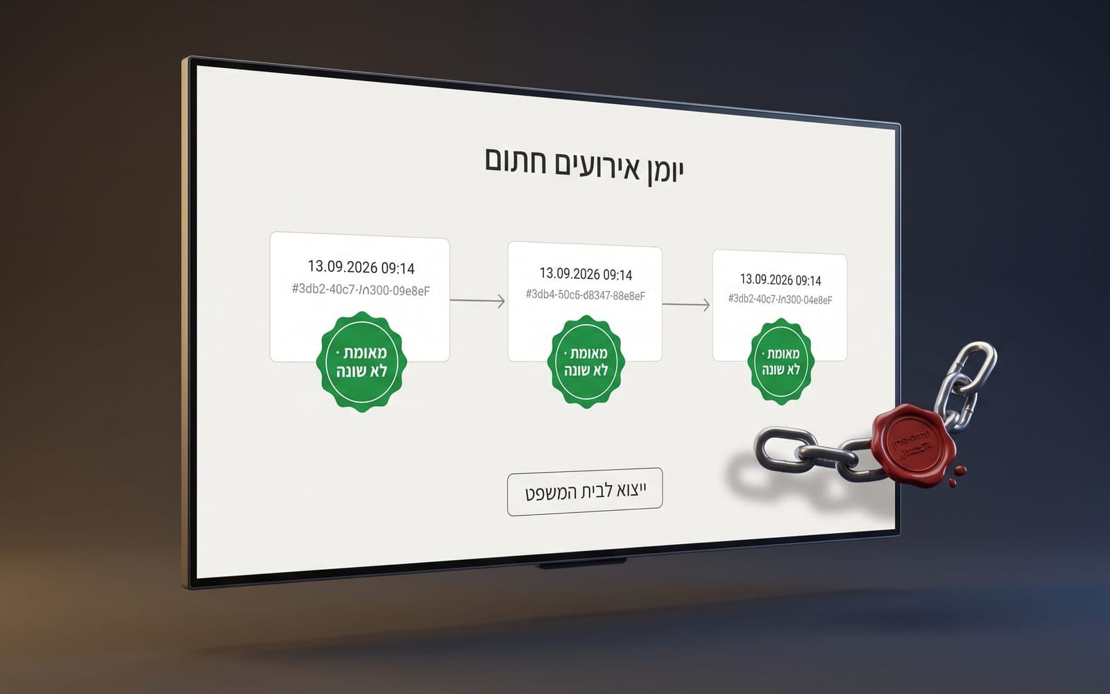 פטיש שופטים לצד ספרי חוק: מסמכים שמחייבים משפטית