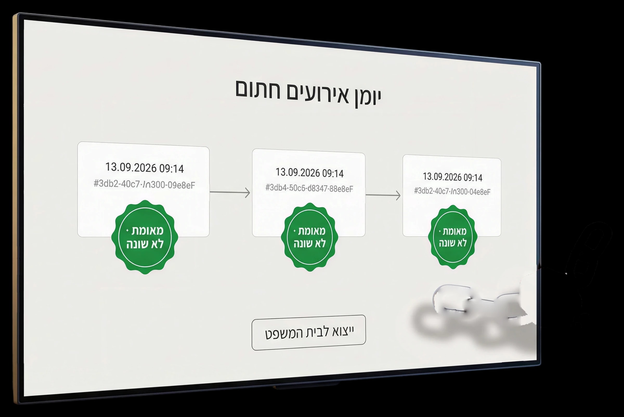 פטיש שופטים לצד ספרי חוק: מסמכים שמחייבים משפטית